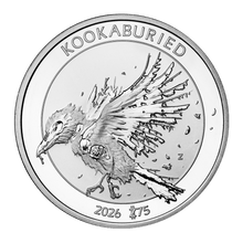 Load image into Gallery viewer, 1 oz Zombucks World Kookaburied Silver Round