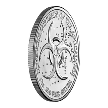 Load image into Gallery viewer, 1 oz Zombucks World Kookaburied Silver Round