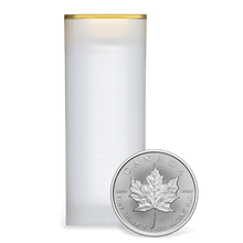 Load image into Gallery viewer, 1 oz 2024 Canadian Maple Leaf King Charles Silver Coin Royal Canadian Mint