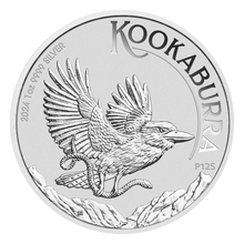 Load image into Gallery viewer, 1 oz 2024 Australian Kookaburra Silver Coin | Perth Mint