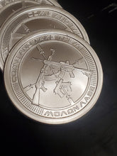 Load image into Gallery viewer, 1 oz Silver Shield AG-47 Silver Round Golden State Mint