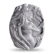 Load image into Gallery viewer, Argentia Silver ‘Art Nouveau Woman with Flowing Hair’ Bar, 10 oz .9999 – Matte Finish