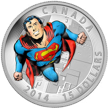 Load image into Gallery viewer, 2014 CANADA $15 ICONIC SUPERMAN - ACTION COMICS #419 (1972) TAX EXEMPT