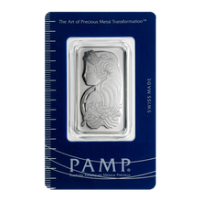 Load image into Gallery viewer, 1 oz Platinum Bars PAMP Suisse (In Assay)