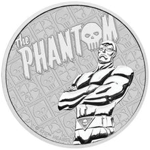 Load image into Gallery viewer, 2022 1 oz Tuvalu Silver “The Phantom” Coin