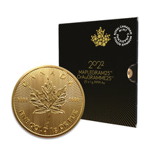 Load image into Gallery viewer, 2023 25x 1 gram Gold Maple Leafs Maplegram25™ (In Assay)