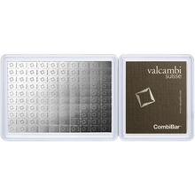 Load image into Gallery viewer, 100 gram Silver Valcambi CombiBar
