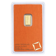 Load image into Gallery viewer, 1 gram Gold Bar Valcambi