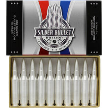 Load image into Gallery viewer, 2 oz .308 Caliber (7.62 NATO) Silver Bullet | Silvertowne Mint