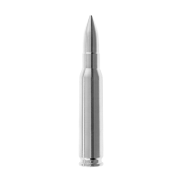 Load image into Gallery viewer, 2 oz .308 Caliber (7.62 NATO) Silver Bullet | Silvertowne Mint