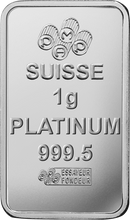 Load image into Gallery viewer, 1 gram Platinum Bar - PAMP Suisse (In Assay)
