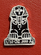 Load image into Gallery viewer, 1/10th oz Egyptian Sphinx .999 Silver
