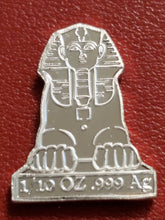 Load image into Gallery viewer, 1/10th oz Egyptian Sphinx .999 Silver
