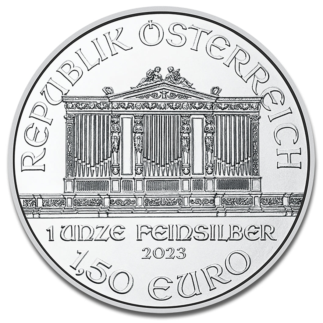 2023 AUSTRIAN SILVER PHILHARMONIC 1 OZ .999