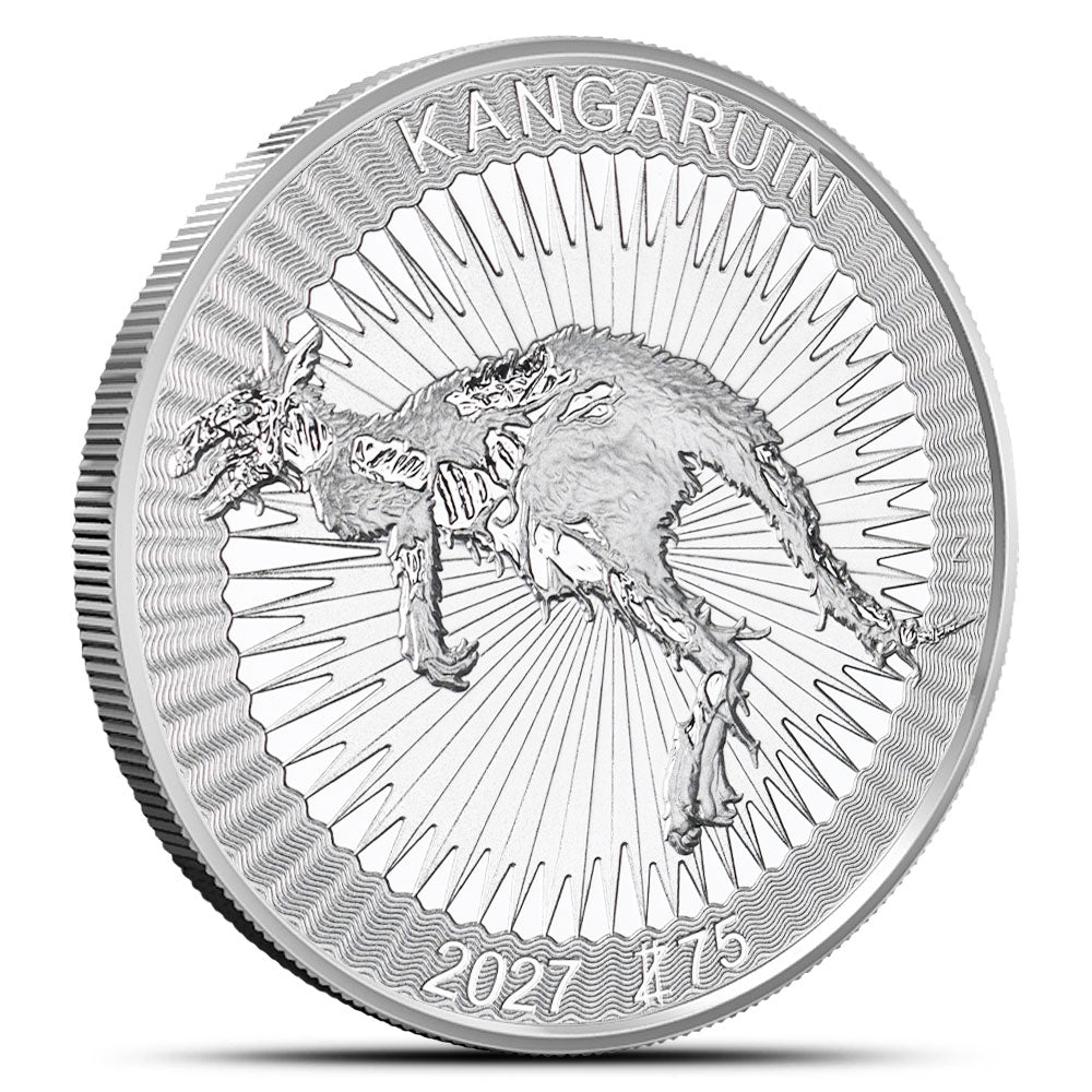 1 oz Zombucks Kangaruin Silver Round