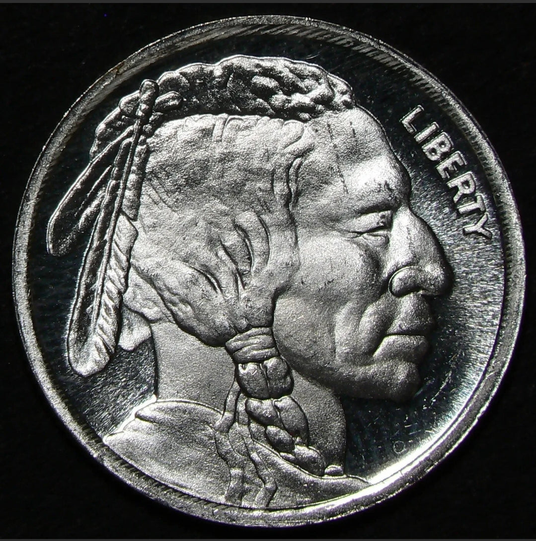 1/10 oz Buffalo Fractional Silver Round – PhysicalMetals.ca
