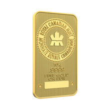 Load image into Gallery viewer, 10 gram .9999 Gold Bar Royal Canadian Mint
