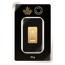 Load image into Gallery viewer, 10 gram .9999 Gold Bar Royal Canadian Mint
