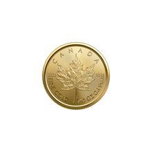 Load image into Gallery viewer, 1/10 oz 2023 Canadian Maple Leaf Gold Coin Royal Canadian Mint
