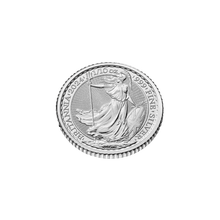 Load image into Gallery viewer, 1/10 oz 2024 Britannia Silver Coin King George - The Royal Mint ( 16 Coins Per Tube )
