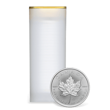 Load image into Gallery viewer, 1 oz 2024 Canadian Maple Leaf King Charles Silver Coin Royal Canadian Mint
