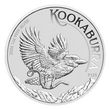 Load image into Gallery viewer, 1 oz 2024 Australian Kookaburra Silver Coin | Perth Mint
