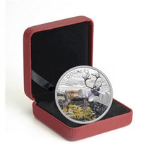 Load image into Gallery viewer, RDC 2014 CANADA $20 THE CARIBOU FINE SILVER COLOURIZED (NO TAX)
