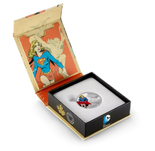 Load image into Gallery viewer, DC Comics™ Originals: Strength - 1/2 oz. Fine Silver Coloured Coin (2015)
