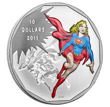 Load image into Gallery viewer, DC Comics™ Originals: Unity - 1/2 oz. Fine Silver Coloured Coin (2015)
