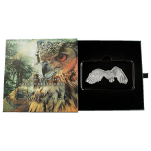 Load image into Gallery viewer, 2020 1 oz Silver Great Horned Owl(Inc. Assay Card) Coins – Pamp Suisse
