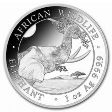 Load image into Gallery viewer, 2023 1 Oz Silver Somali Elephant Coin – Bavarian Mint
