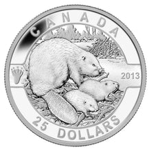 Load image into Gallery viewer, 2013 Canadian $25 O Canada Series - 1 oz Fine Silver 5-Coin Set

