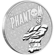 Load image into Gallery viewer, 2022 1 oz Tuvalu Silver “The Phantom” Coin
