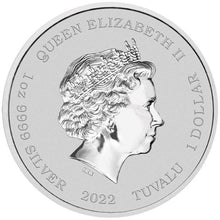 Load image into Gallery viewer, 2022 1 oz Tuvalu Silver “The Phantom” Coin
