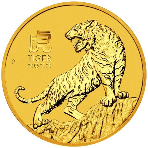 2022 1/10 Oz Lunar Year of the Tiger(Inc Capsule) – Perth Mint