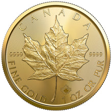 Load image into Gallery viewer, 2023 CANADIAN GOLD MAPLE LEAF 1 OZ .9999
