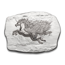 Load image into Gallery viewer, Argentia Silver ‘Winged Unicorn’ Bar, 10 oz .9999 – Matte Finish
